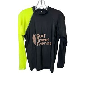 Casa de Olas Surf Travel Friends Rash Guard Long Sleeve UV Protection size m‎